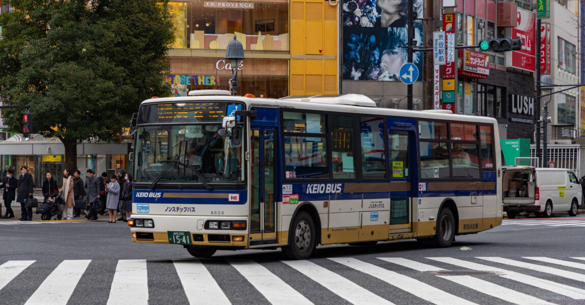 日本でのバスの乗り方